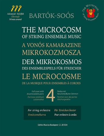 Microcosm of String Ensemble 4 Score and Parts