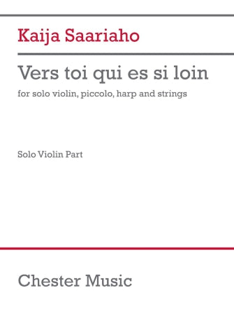 Vers Toi Qui Es Si Loin Solo Violin Part