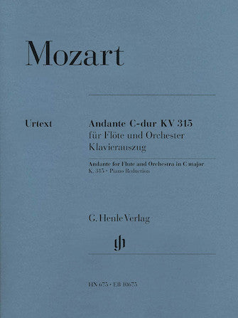 Andante for Flute and Orchestra C Major, K.315