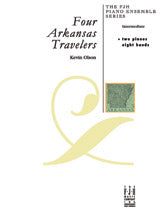 Four Arkansas Travelers (2 piano - 8 hand)