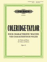 Four Characteristic Waltzes Op. 22