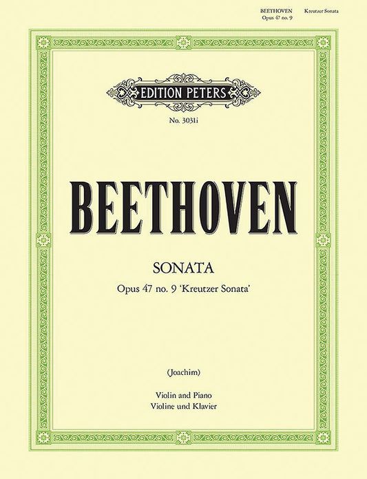 Sonata in A Op.47 'Kreutzer'