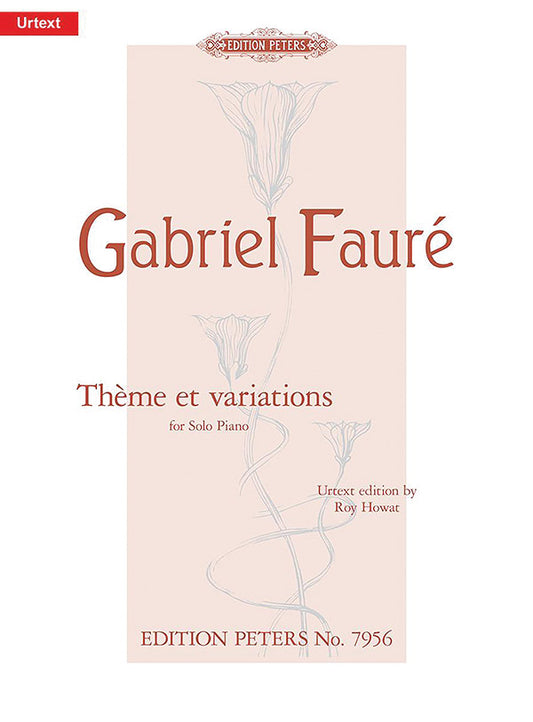 Thème et variations Op. 73 for Piano