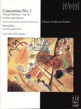 Concertino No. 1 "Peasant Folk Dance," Op. 82 for Piano and Orchestra