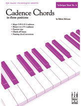 Cadence Chords in three positions