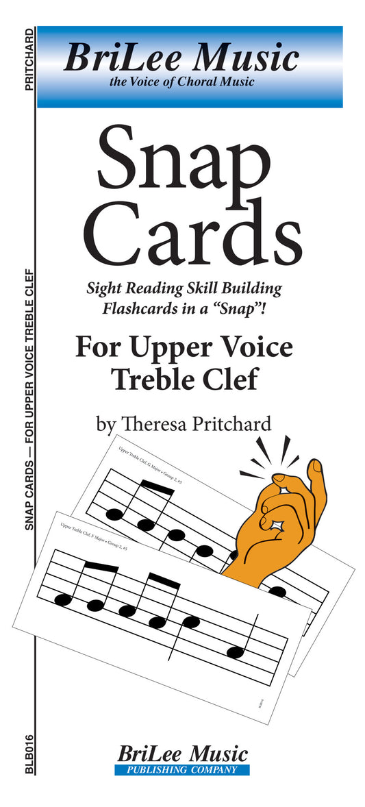 Snap Cards - Upper Voice Treble Clef