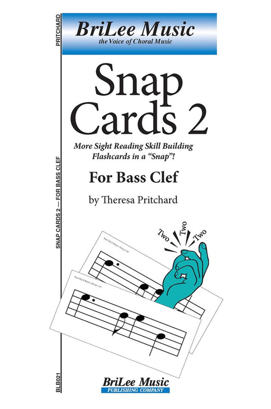Snap Cards 2 for Bass Clef