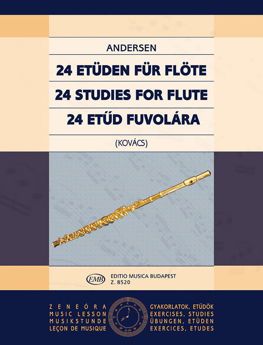 24 Studies for flute