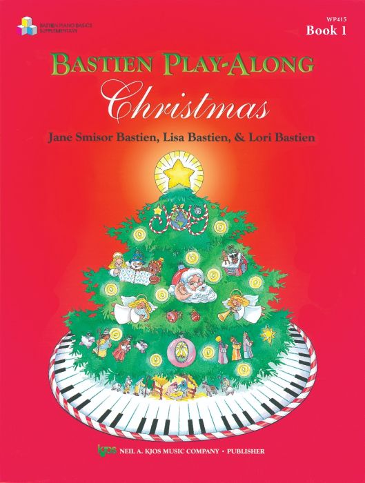 Bastien Play-along Christmas (book & Cd)